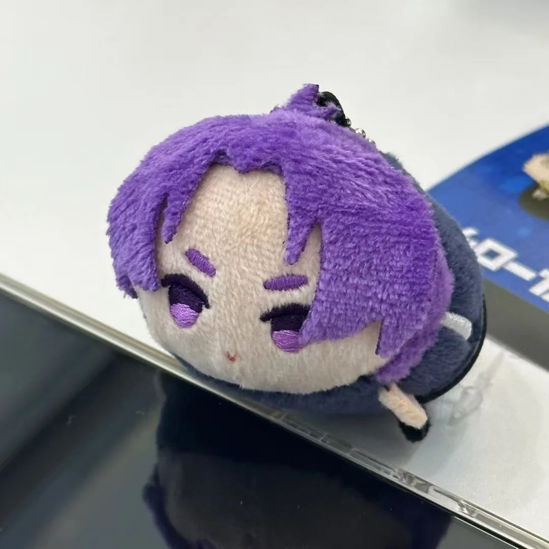 Mini Anime Plush Toys Michel Caesar Mikage Reo Nagi Seishiro Chigiri Hyoma Bachira Meguru Cute Stuffed Starfish body Doll Gifts