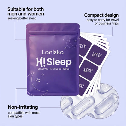 Deep Sleep Patch Fall Asleep Aid Improve Nighttime Dreaminess Relieve Stress Anxiety Soothe Neurasthenia Anti Insomnia Sticker