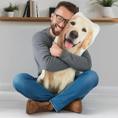 Customizable and fun giant avatar photo pillows, personalized pet polypropylene plush pillows and cushions, unique gifts