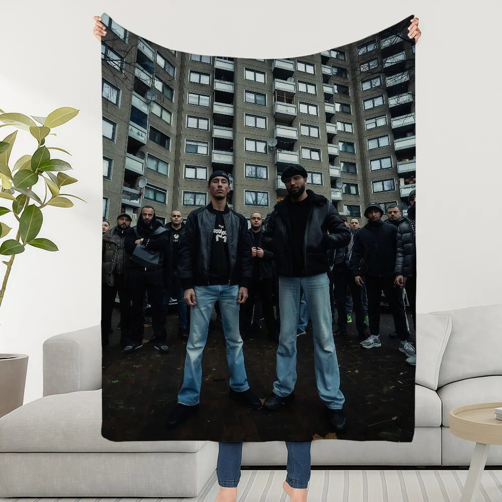 Blanket PASA Throw A-Aymo Super Cosy Plush Living QUE Room Sofa Couch Childish Birthday Gifts