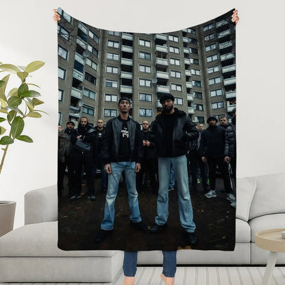Blanket PASA Throw A-Aymo Super Cosy Plush Living QUE Room Sofa Couch Childish Birthday Gifts