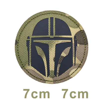 Cross Skull Finger Skeleton Tactical Clothes Vest Backpack Templar Knight Ride Bounty of Hunter Ranger Tags Magic Patch
