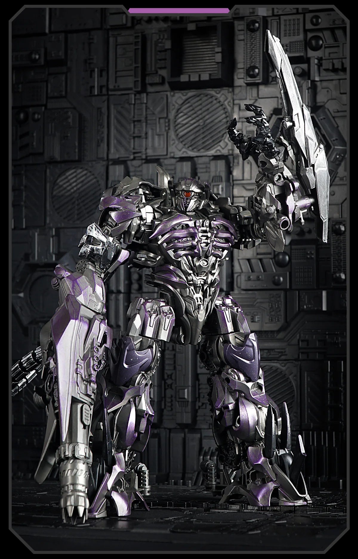 TW1029 Transformation Toys Megatank Galvatron Ironhide Shockwave Action Figure Robot Collection Movie Deformation Model Gifts