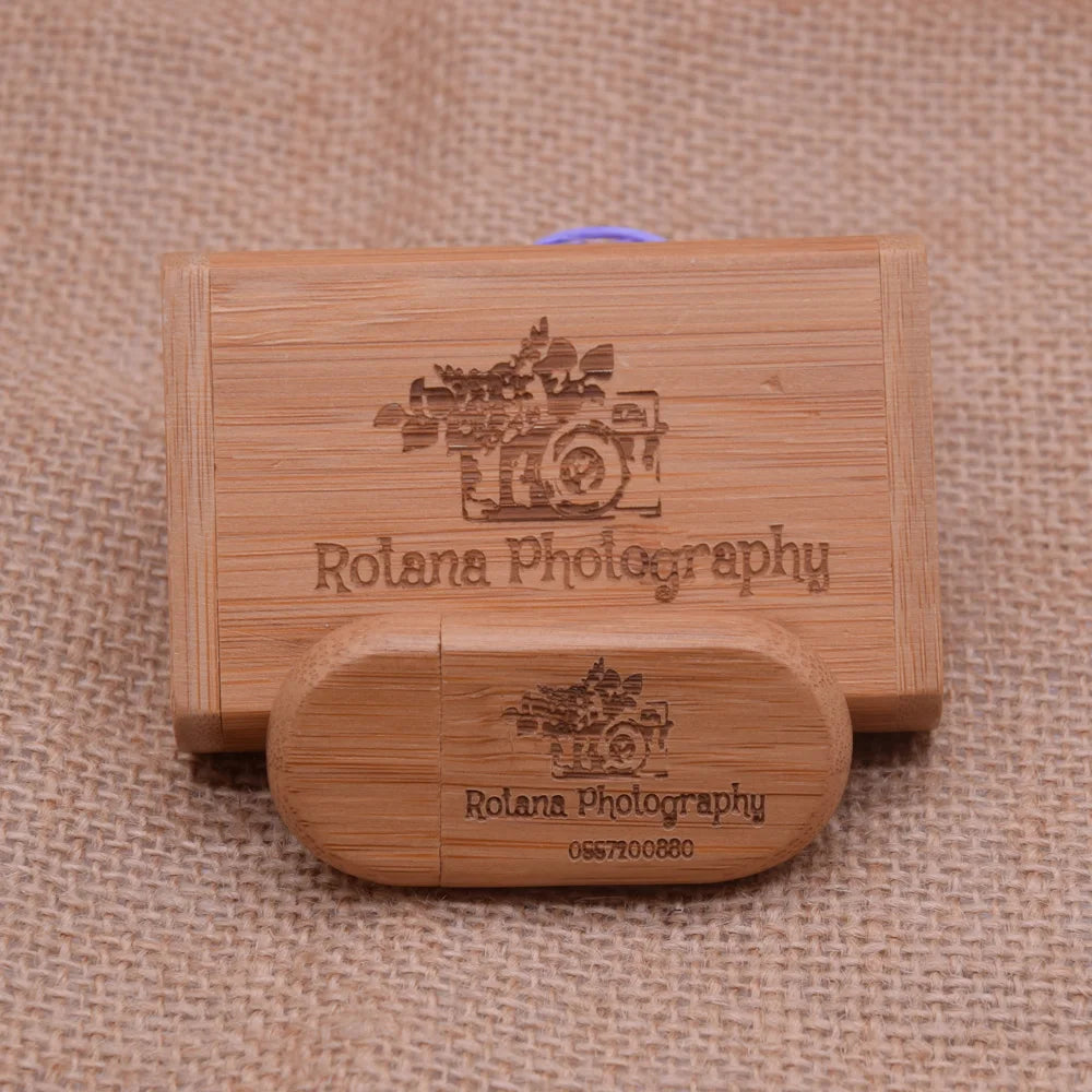 Creative Bamboo and Maple Wood Customize Logo Walnut Pendrive with Key Chain Usb Flash Drive 4GB 8GB 16G 32GB Usb Stick 2.0 Gift