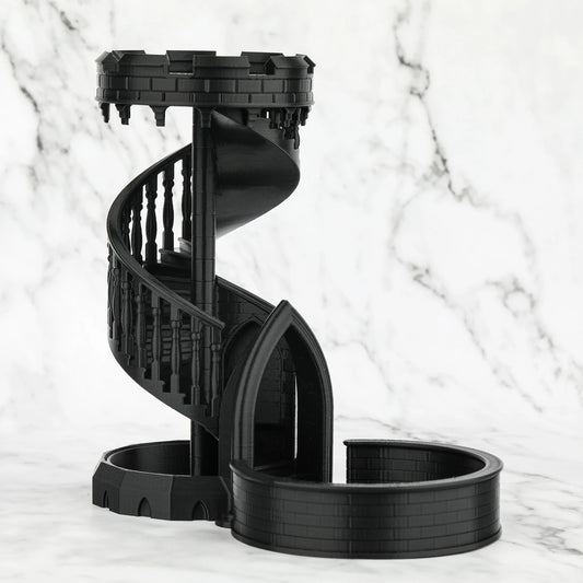 Dice Tower, RPG Collectible for Roleplaying Tabletop Games, Delivers Random Rolls Atmosphere to Every Session