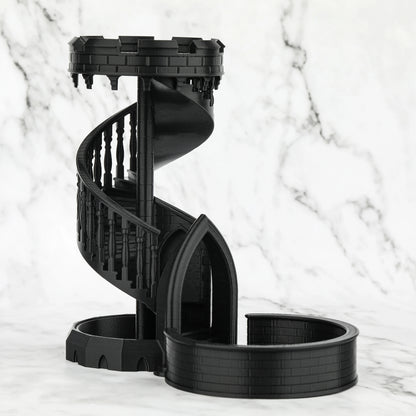 Dice Tower, RPG Collectible for Roleplaying Tabletop Games, Delivers Random Rolls Atmosphere to Every Session