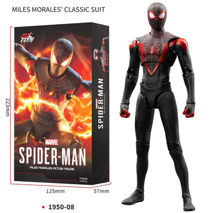 ZD Toy Iron Spider Man Advanced suit legends No Way Home Peter Parker Gold Black Red Model Action Figure Adult Collectible Toy