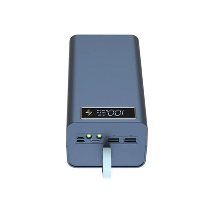 21x18650 Battery Storage Box Dual USB Charge18650 Battery Power Bank Case Shell with LED Light