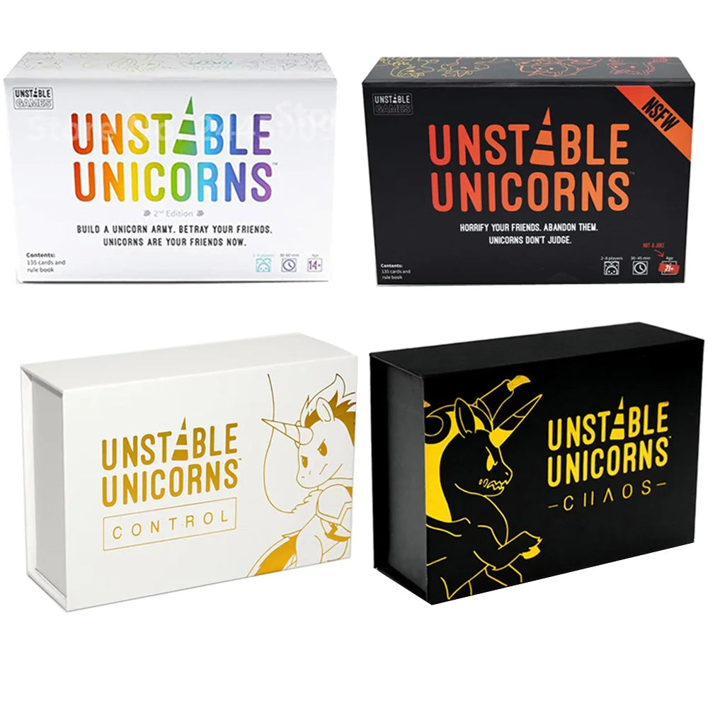 Board Games Unstables Nightmares Expansion Unicorns Here to Slay Expode card game
