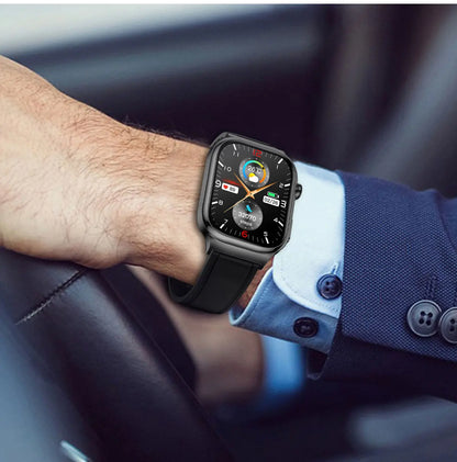New Blood Lipids Uric Acid Blood pressure Smart Watch Men ECG+PPG Fitness Tracker Clock Heart Rate Bluetooth call Smart watches