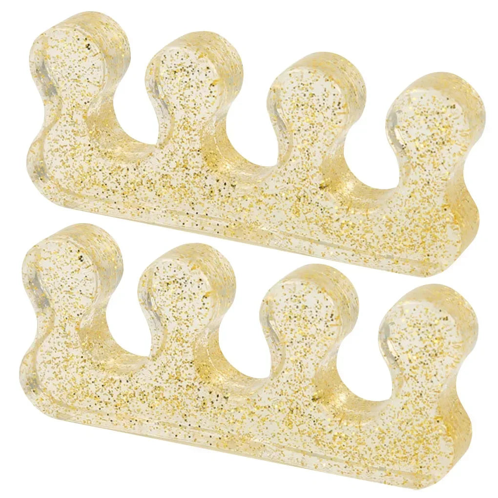 Silicone Manicure Pedicure Nails Finger Separator Flexible Finger Toe Spacer Separation Straighteners Tool Personal Health Care