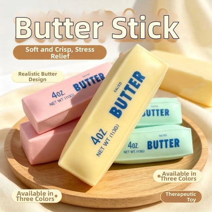 14cm DIY Empty Ball Skin Creative Soft TPR Butter Stick Ball Skin Non-Toxic Stress Relief DIY Squeeze Toy Adults Beginners