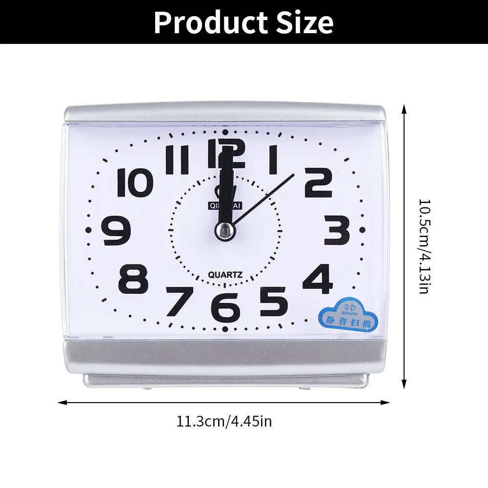 High Quality Simple Bedside Table Home Decor Number Clock Alarm Clock Quartz