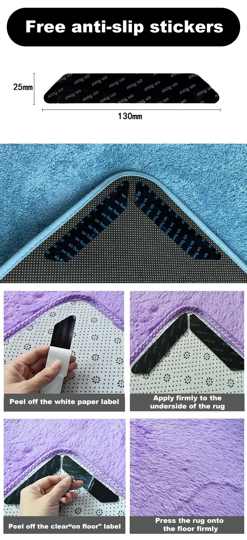 Super Absorbent Shower Bath Mat Bathroom Anti-Slip Carpet Rug Simple Kitchen Entrance Soft Door Bathtub Side Bath Mat Home Decor