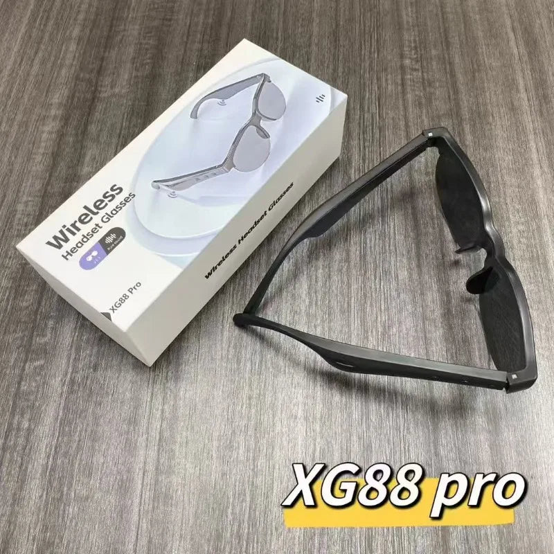 AI Smart Bluetooth Glasses XG88 PRO Sunglasses Sports Call Wireless Audio Glasses Stereo