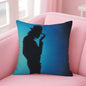 M-Michael J-Jackson Cushion Cover Linen Pillowcase Cover Soft Decor for Sofa Home Room