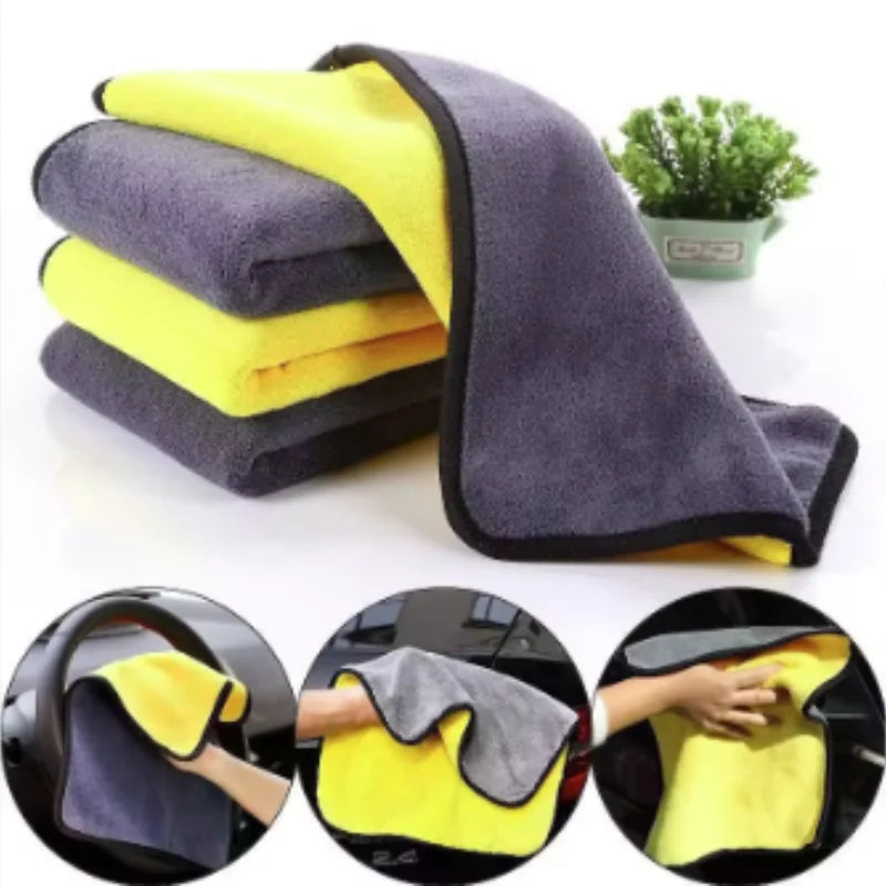 High-End Microfiber Car Wash Towel - Absorbent Detailing Cleaning Cloth for Car Wash Drying Superior Quality  Cleaning Products