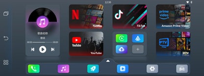 OTTOCAST Play2Video Pro Android Ai Box Pro Built in YouTube Netflix Tiktok IPTV Wired to Wireless CarPlay Car Accessories