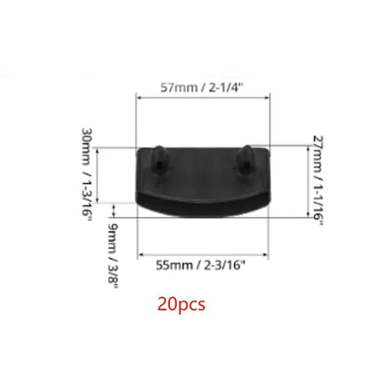 12/20pcs Accessories Fixing Bed Slat Caps Securing Firm Bed End Caps Bed Slat Holder 12/20pcs