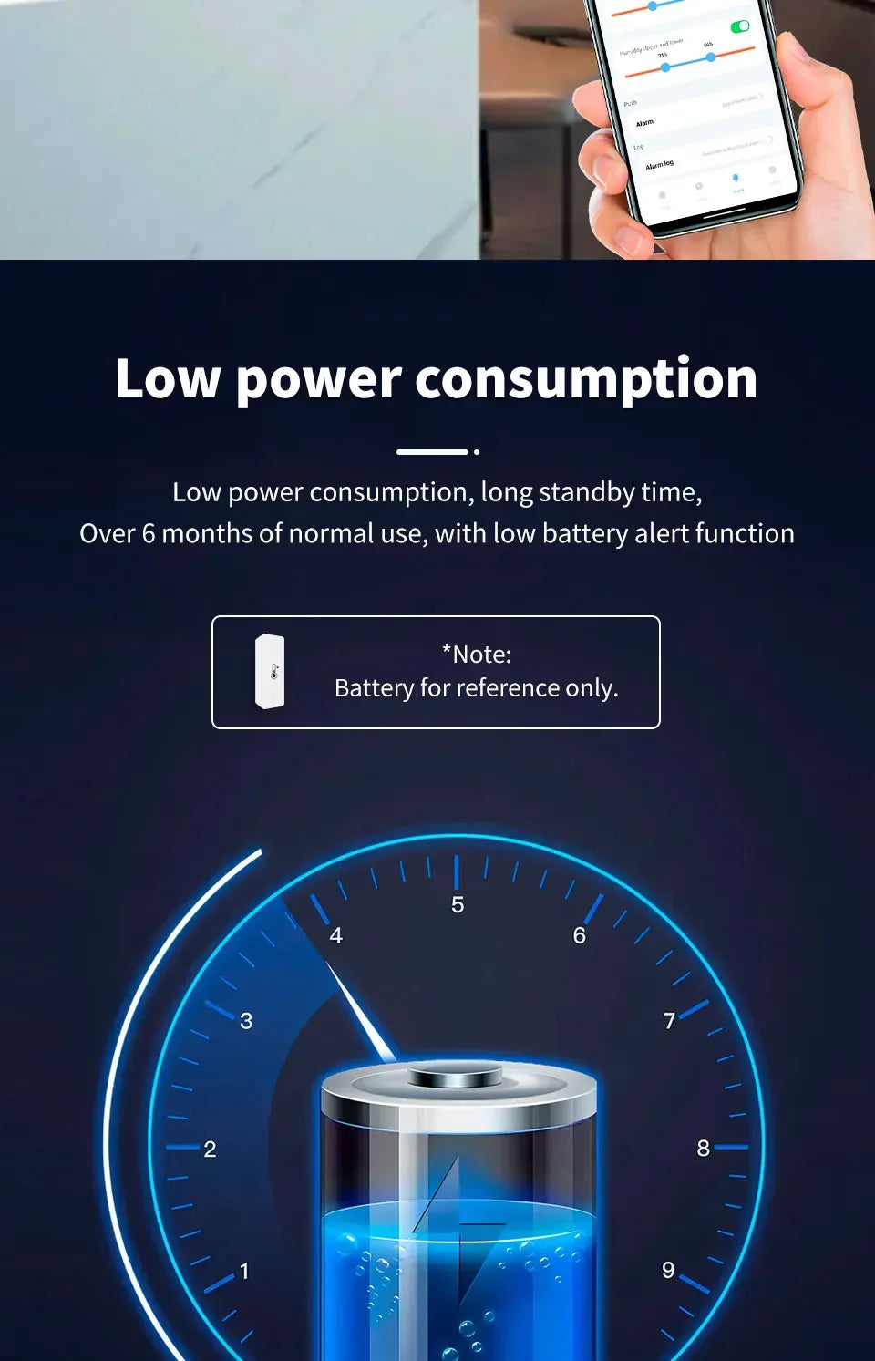 Tuya Zigbee Temperature And Humidity Sensor Indoor Thermometer For Home Work With Alexa Google Home Assistant zigbee gateway