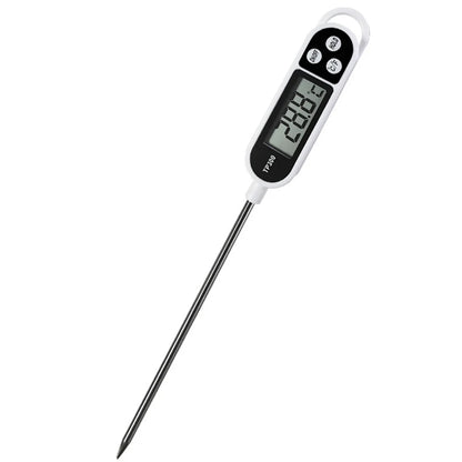 Termometr elektroniczny do żywności TP300 Termometr błyskawiczny do mięsa z wyświetlaczem LCD Cyfrowy termometr do mleka do mięsa / gotowania / grillowania / mleka
