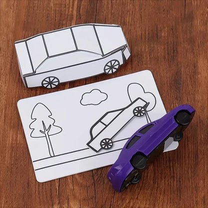 Magic Tricks Toy Street Magic Show Magic Props Appearing Car By Hyde Ren Magic Tricks Funny Card To Paper Car Illusion Box