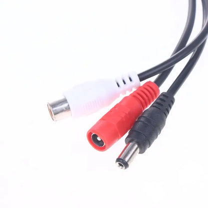 1Pcs For CCTV Surveillance Security IP Camera Built In Preamp Wired Voice Audio Monitoring MIC Sound Pickup Microphone