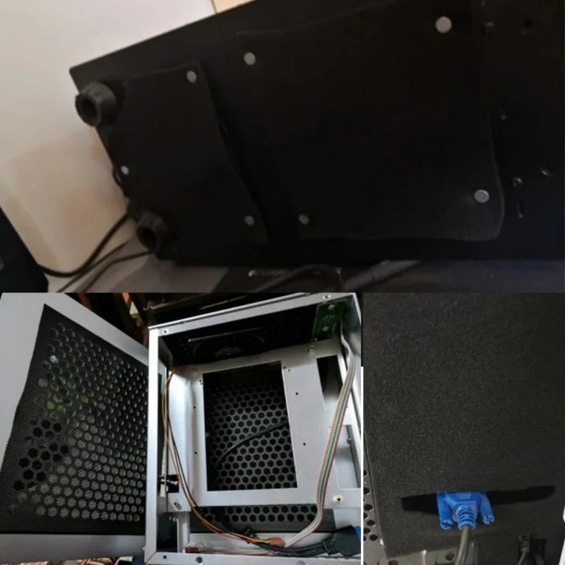 DIY Computer Dust Filter Mesh 500*400*3mm/5mm PC Case Fan Cooler Dustproof Cover Sponge Black Dust Filter Case Dustproof Cover