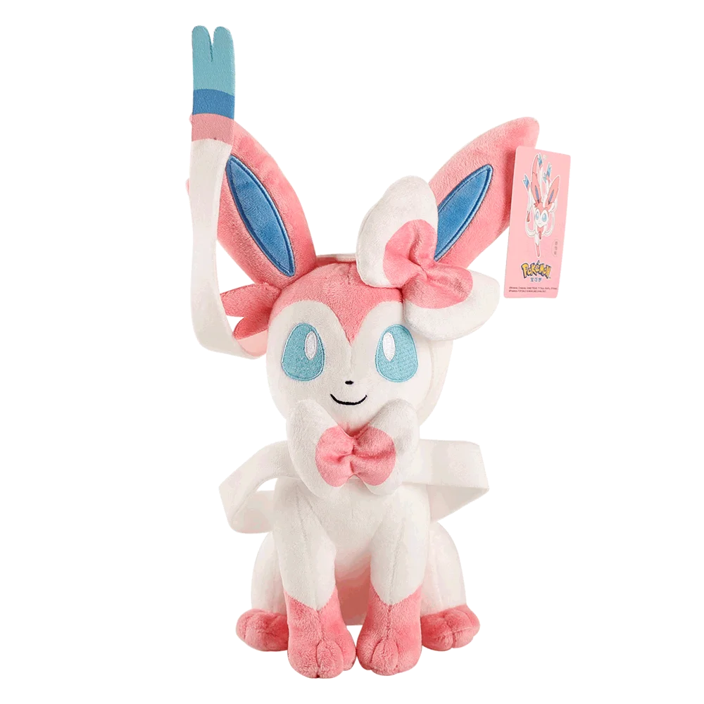 Original Pokemon Newest Plush Yamper Litten Emolga Stuffed Doll Sylveon Vulpix Gengar Plushies Pikachu Xmas Anime Mew Toys Gifts