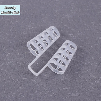 【4/8Pcs Silicone Anti Snore Nasal Dilators Apnea Aid Snoring Nose Clip Nose Breathing Apparatus Devices】