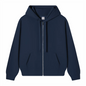 Bulk Custom Logo Full Zip Up Hoodie Unisex Sweatshirt Personalized Printing Embroidery Team Staff Uniform Work Jacket Men Women