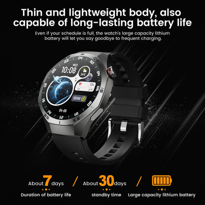 2026 Sports Watch 5 Pro GPS Track Smart Watches Men 1.52"AMOLED Full Touch Screen Waterproof Bluetooth Talk Smart Bracelet Hw12