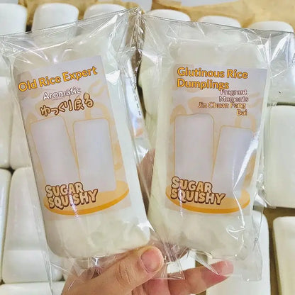 1Pcs Simulation Yogurt Cake Bread Squeeze Toy Rice Cake Slow Rebound Squishy Toy Stress Relief Squeeze Toy For Kids Adults