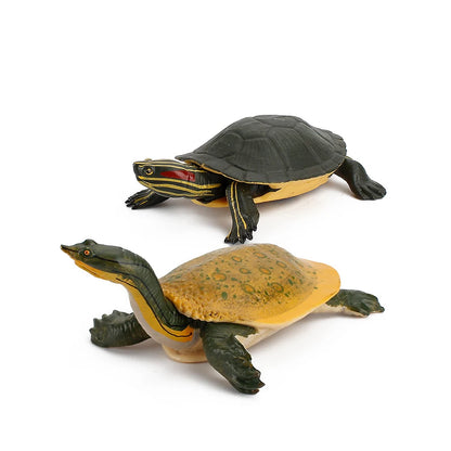 Simulation Chinese Softshell Leatherback Sea Turtle Snapping Turtles Tortoise Ocean Animal Model Education Toy Figures For Kids