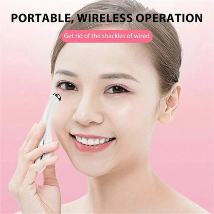 Electric Eye Massager Vibration Wrinkle Anti-Ageing Eye Massage Dark Circle Removal Beauty Face Eye Care Pen