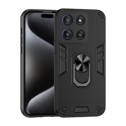 For Motorola Moto G56 5G Case Shockproof Armor Magnetic Holder Ring Case For Moto G56 G 56 MotoG56 Camera Lens Protect Cover