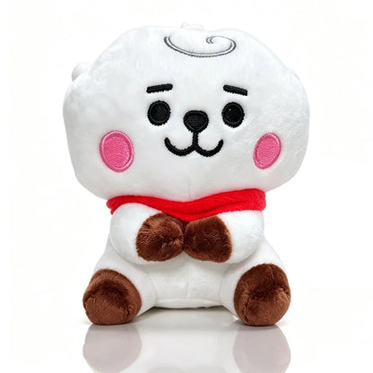 B-T-21 Plush Doll Keychain Koay Shooky Mang Cooky Cute Stuffed Pendant Backpack Ornament Gift for Fans Bag Decor