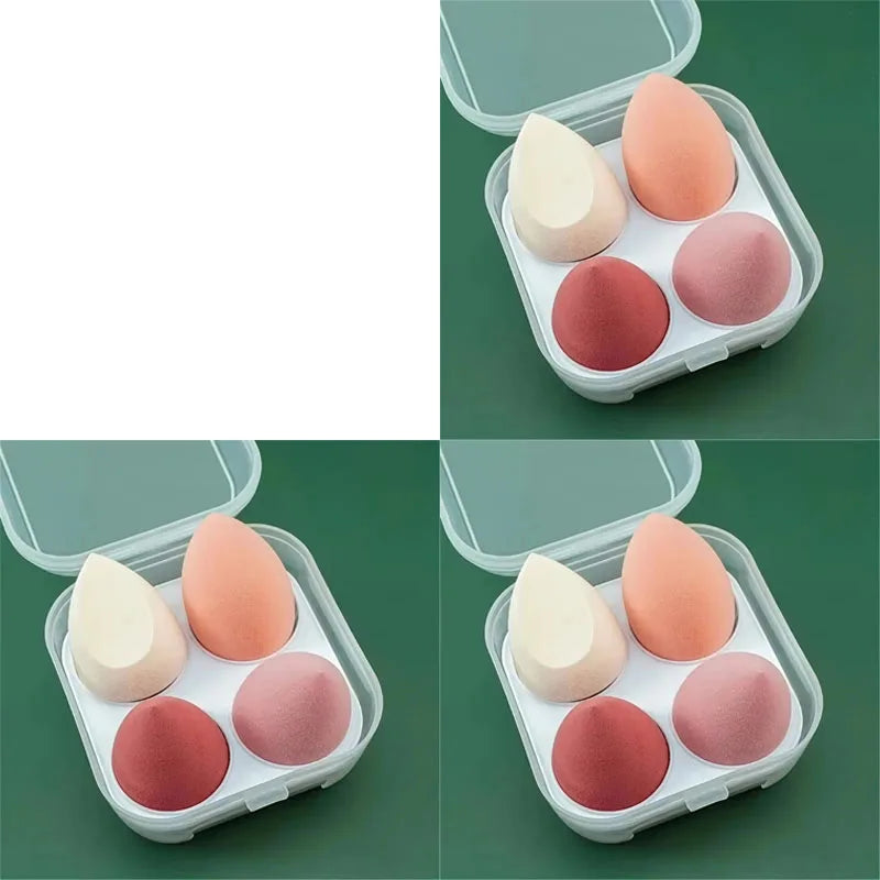4/8/12pcs Makeup Sponge Blender Beauty Egg Cosmetic Puff Foundation Sponges Powder Puffs Women Make Up Accessories Beauty Tools