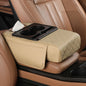 Car Armrest Box Multifunctional Thicken Height Pad Arm Rest Cushion with Pocket Tissue Cup Holder PU Elbow Support Height Pad