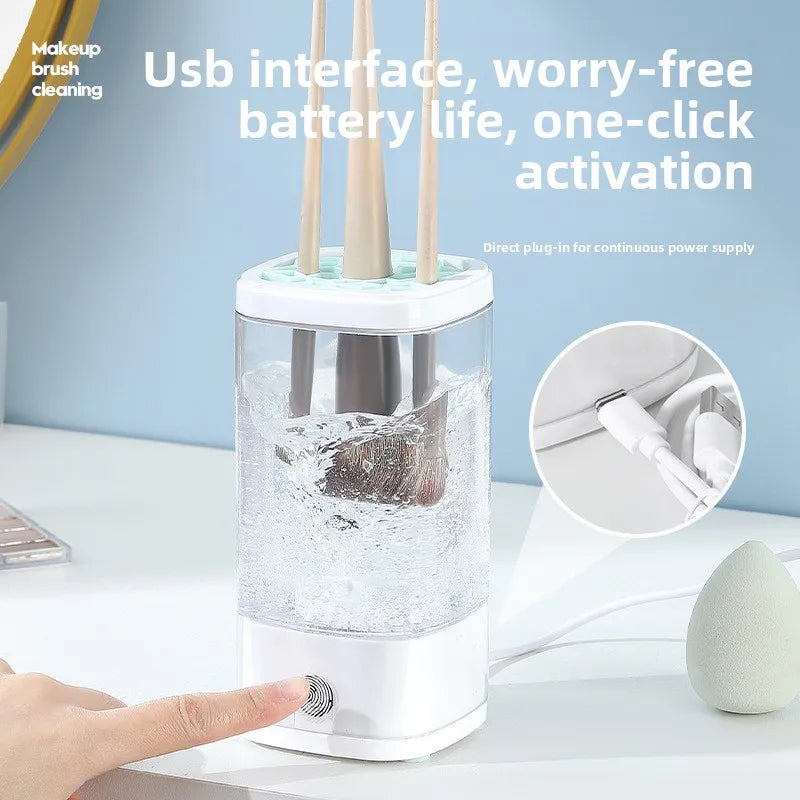 New electric makeup tool cleaner USB UV disinfection beauty brush quick drying cleaning machine