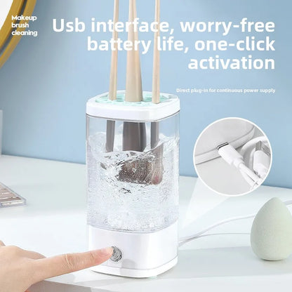 New electric makeup tool cleaner USB UV disinfection beauty brush quick drying cleaning machine