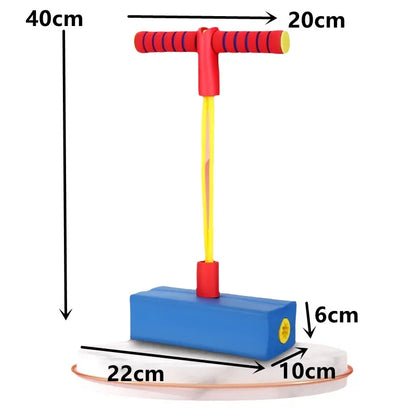 Kids Grow Taller Balance Toy Frog Jumping - Outdoor Sports Exercise Equipment Fitness Bouncing Sound Children Education Toys