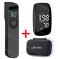 Rechargeable Medical Oximeter Strap Lanyard Fingertip Pulse Oximeter Blood Oxygen Saturation Monitor Digital LED Display Child