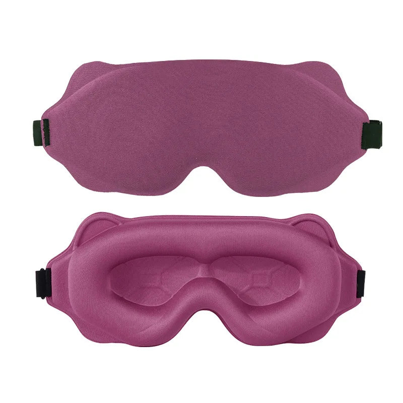 3D Sleeping Mask Block Out Light Sleep Mask For Eyes Soft Sleeping Aid Eye Mask for Travel Eyeshade Night Blindfold Eyepatch