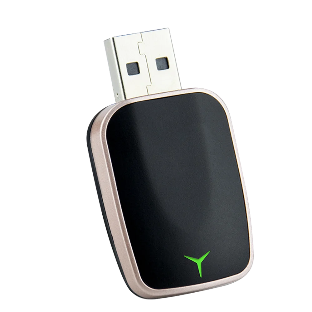 Mini Wireless Carplay Adapter Android Auto AI Smart USB Dongle 2 in 1  WiFi Fast Connect for Benz Chevrolet Ford Honda Toyota