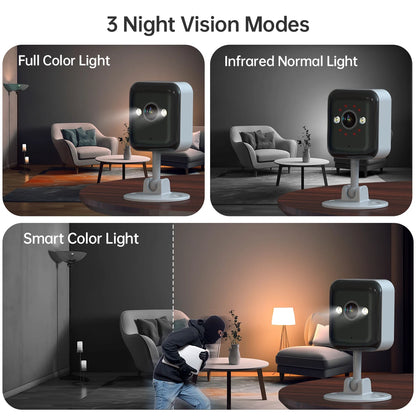 TYRVE 1080P Wifi IP Camera Outdoor CCTV Surveillance Camera 5x Digital Zoom Color Night Mini Security Camera Home Baby Monitor