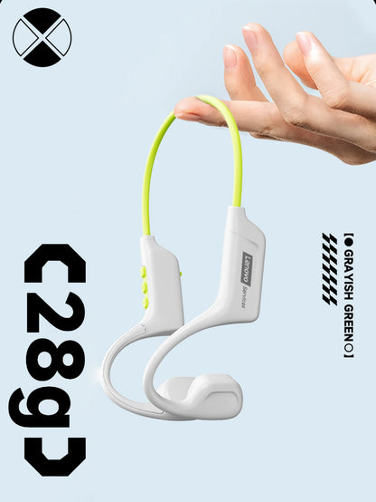 Choice Lenovo S102 Wireless Bone Conduction IPX6 Waterproof Sports Headphones Cycling Fitness Earbuds Bluetooth V6.0 Earphones