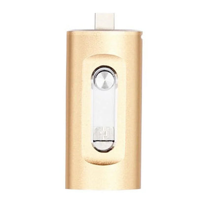 4-in-1 USB 3.0 External Flash Drive for iPhone & Type-C & Android & PC, Easy Backup and File Transfer, Photo Stick Memory Stick