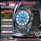 Smartwatch ECG High-End dla mężczyzn Ciśnienie krwi Lipidy Tlen we krwi Analiza ciała Kwas moczowy Monitor Zdrowia Smartwatch dla mężczyzn i kobiet
