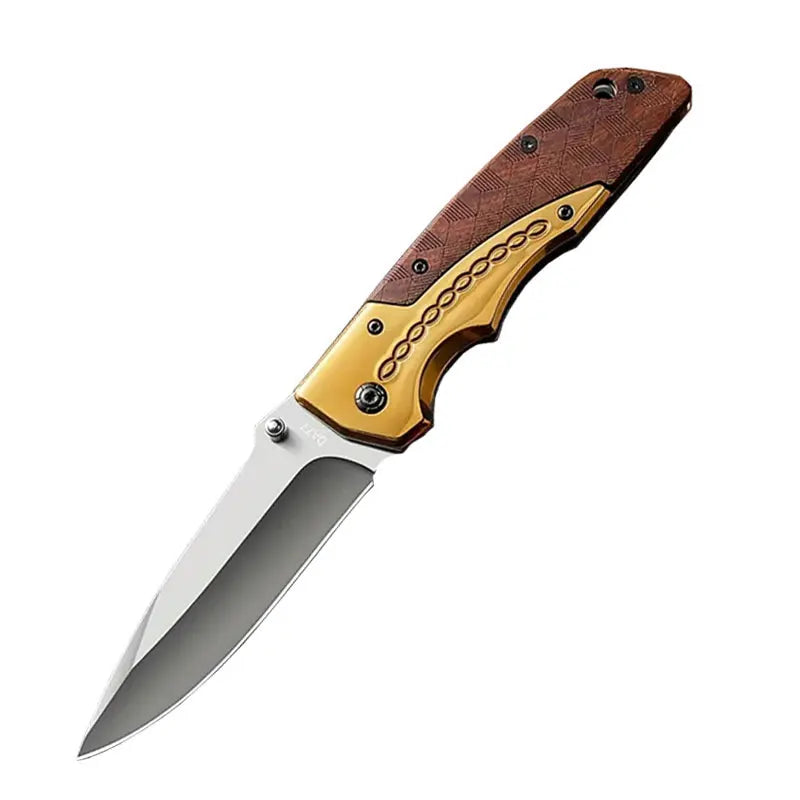 Pocket folding knife, folding fruit knife, suitable for camping, fishing, hiking, outdoor activities and home decoration